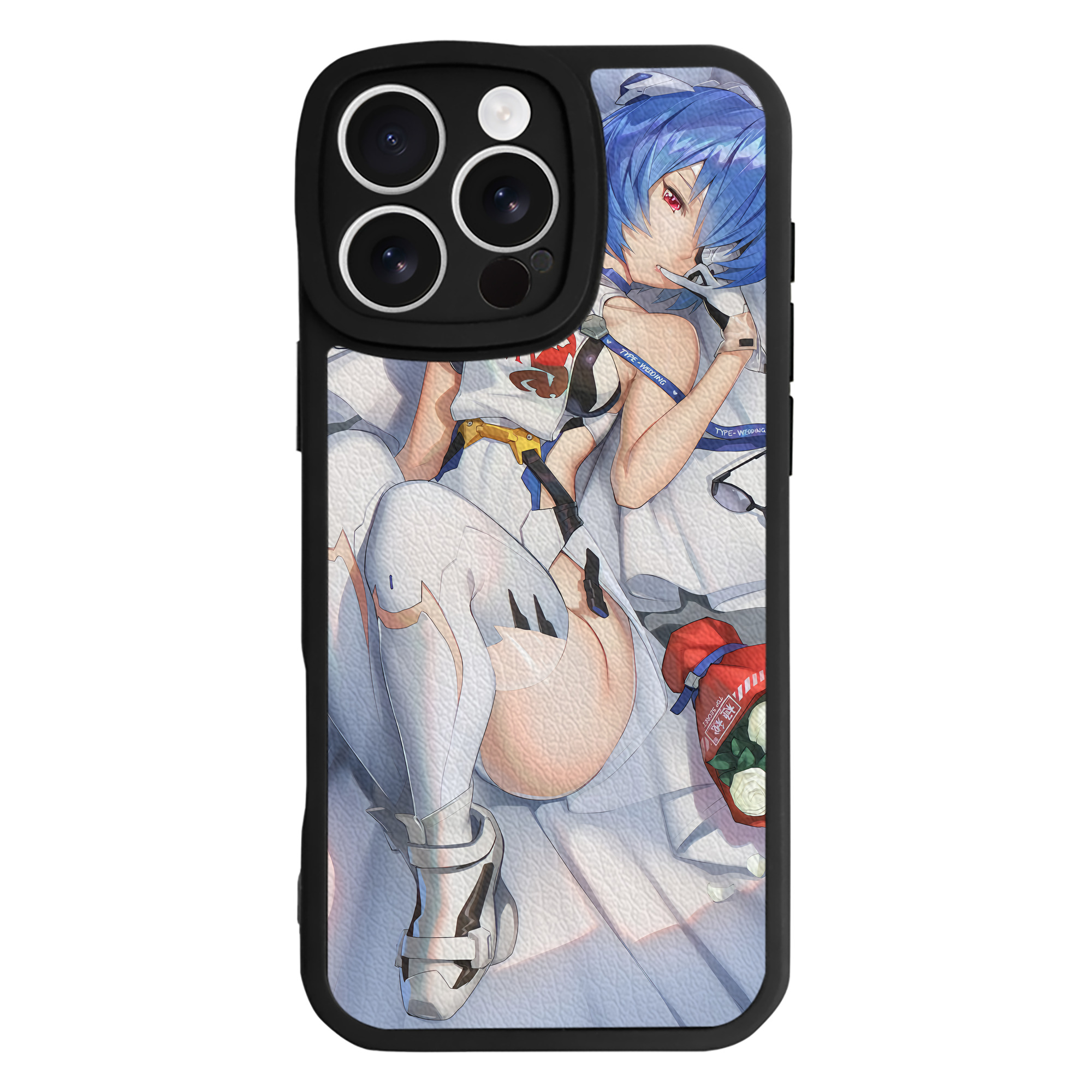 （画像用） EVA 新世紀エヴァンゲリオン 【iPhone 16シリーズ対応】シリコンスマホケース（レザー調） 材質：シリコン
